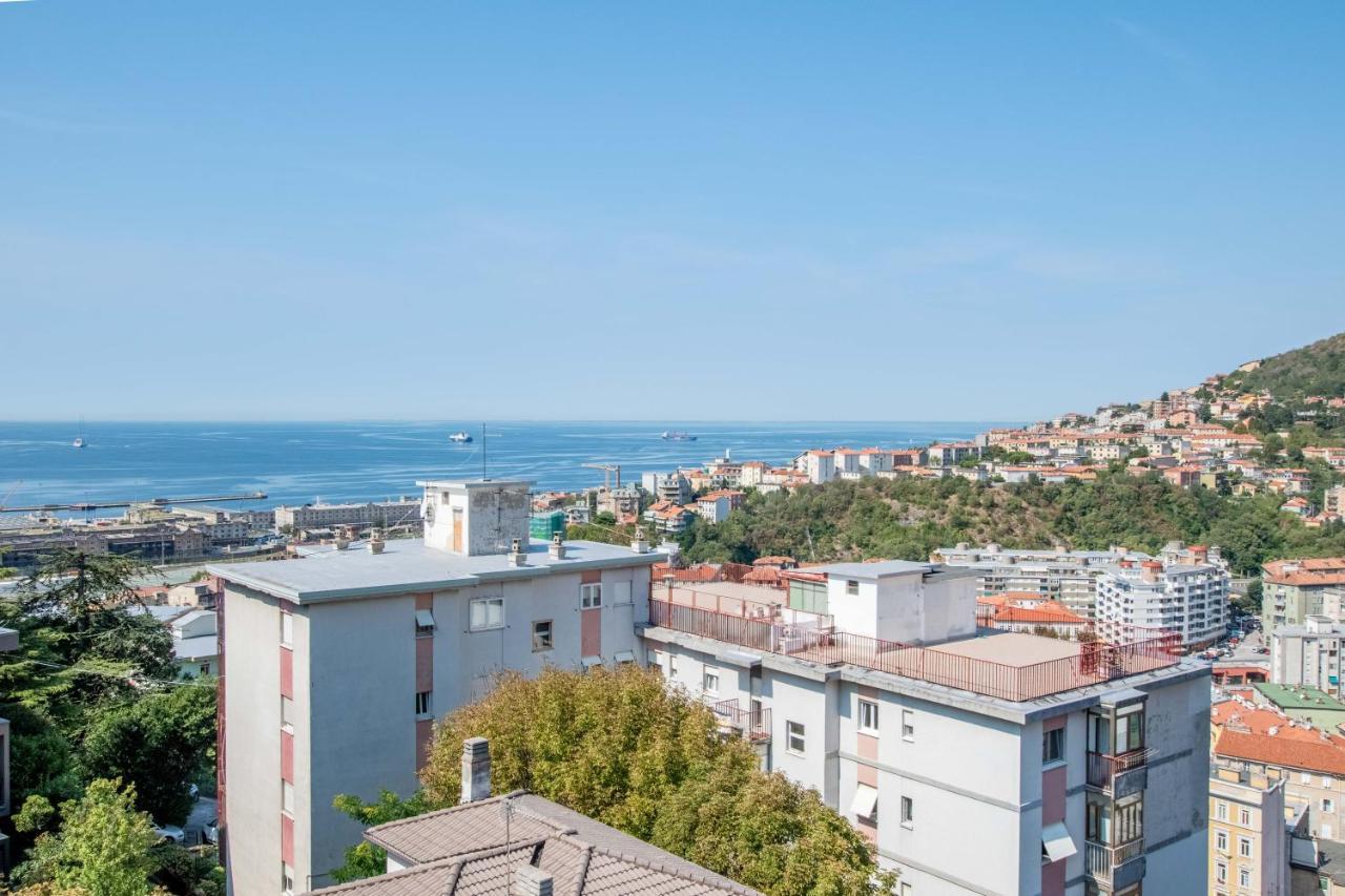 Apartament Free Parking -6 Posti Letto E Terrazzo Vista Mare Triest Zewnętrze zdjęcie