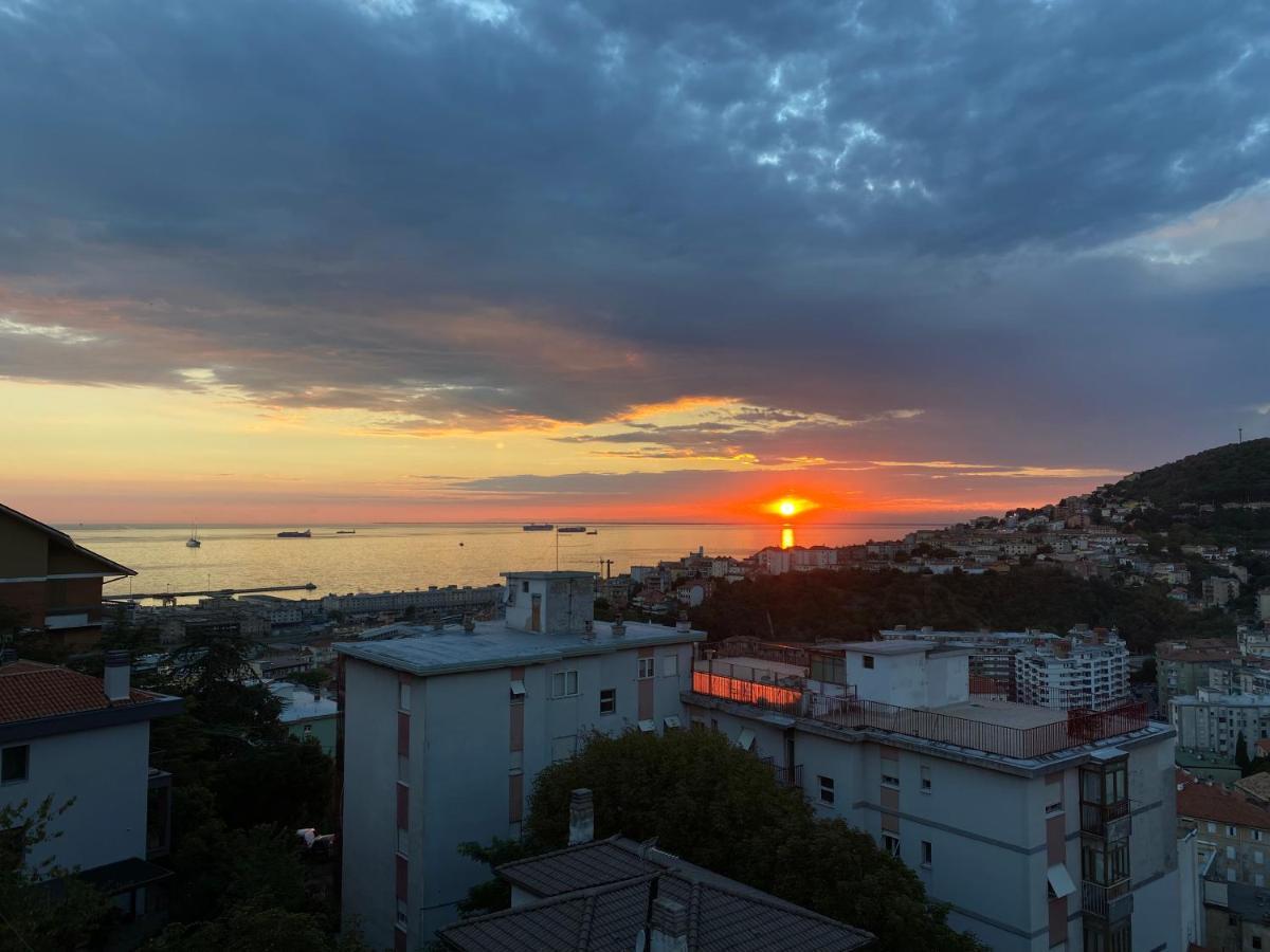 Apartament Free Parking -6 Posti Letto E Terrazzo Vista Mare Triest Zewnętrze zdjęcie